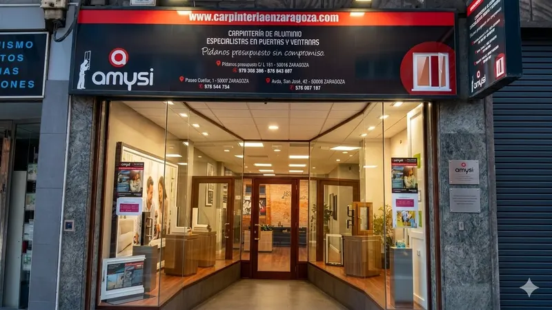 Tienda y exposición · Avenida San José de AMYSI en Zaragoza