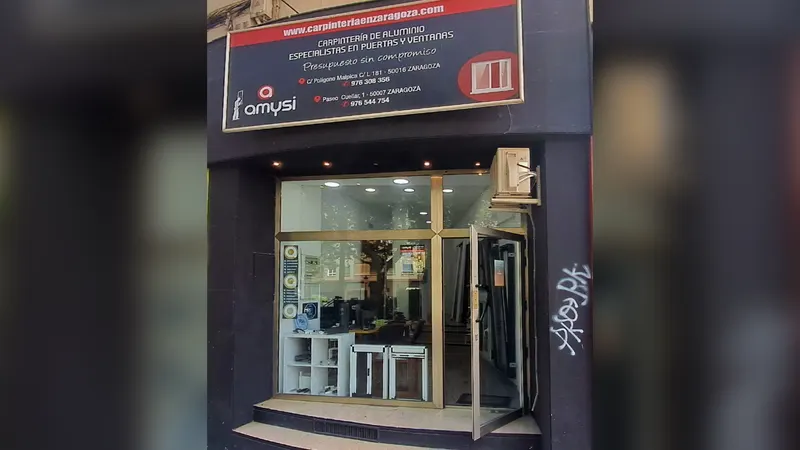 Tienda y exposición · Paseo de Cuéllar de AMYSI en Zaragoza