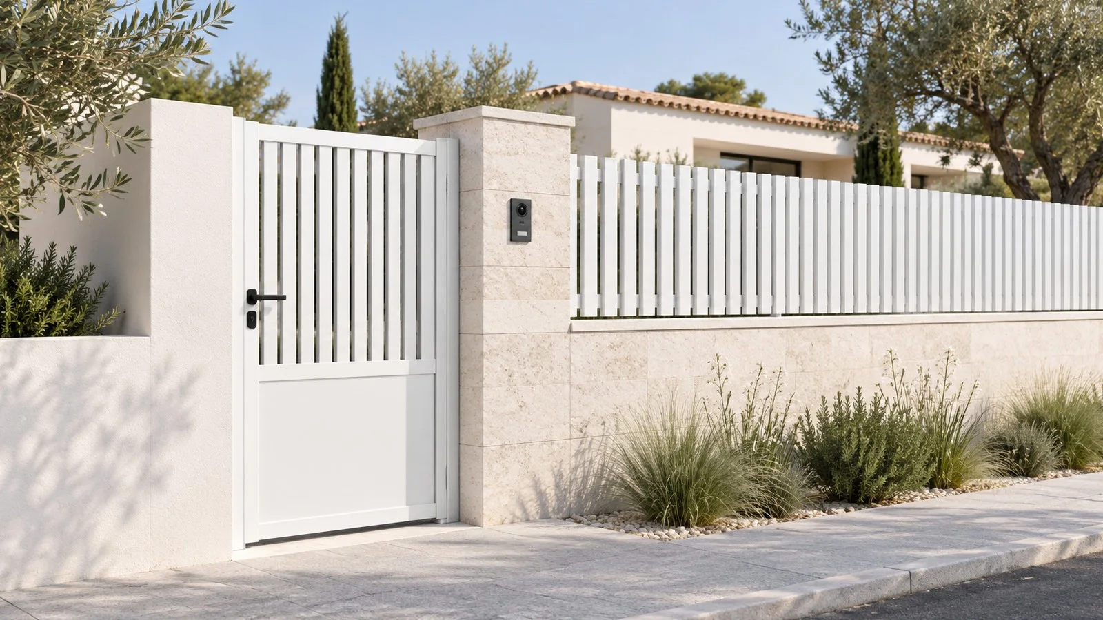 puertas de aluminio, PVC y cristal en Zaragoza, ejemplo visual 7